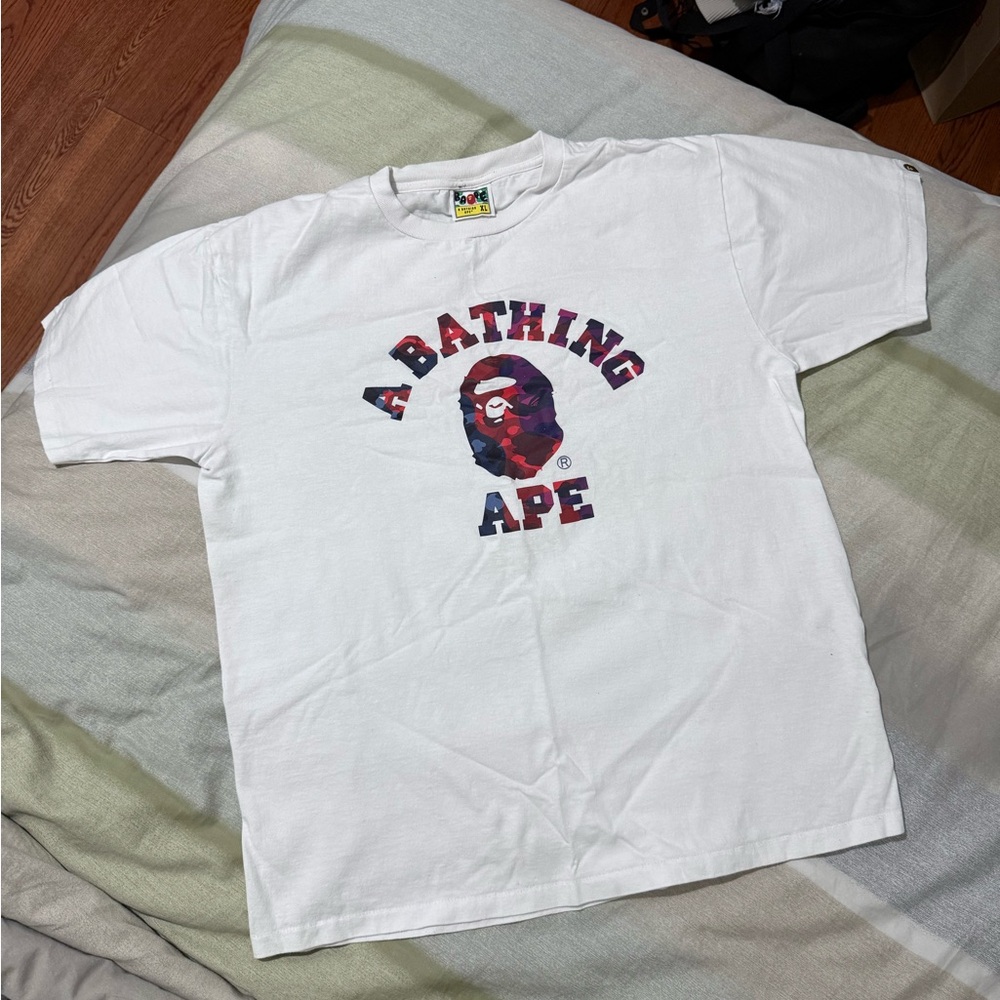 Bape White T-Shirt